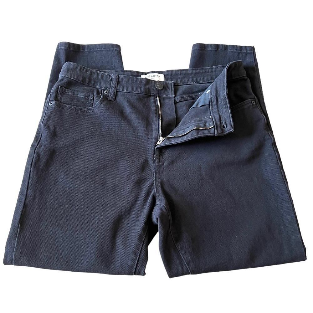 Nili Lotan x Target Black Denim Straight Leg Ankle Jeans Women’s 12 - Picture 9 of 12